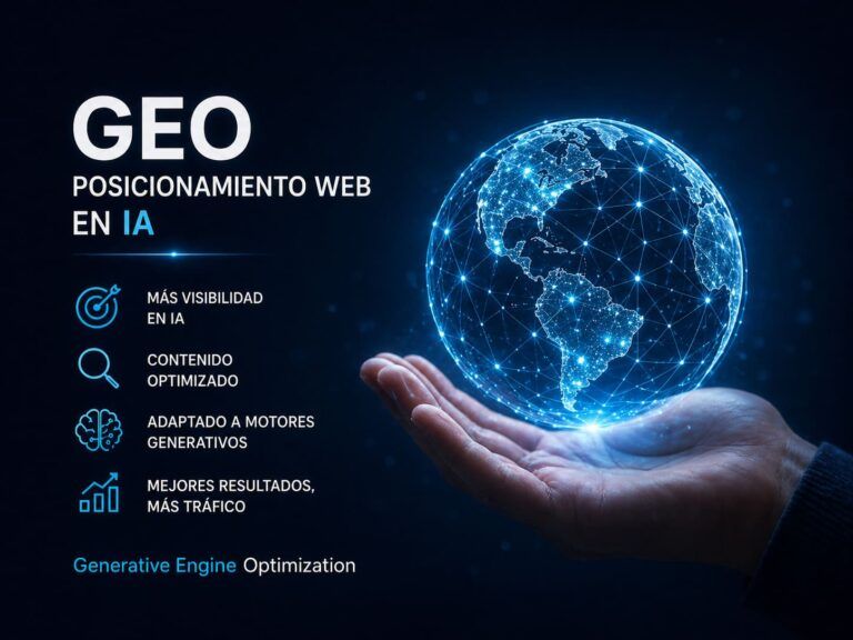 Geo posicionamiento en IA , posiciona tu web en Chagpt, Gemini , Claude, Copilot, perplexity
